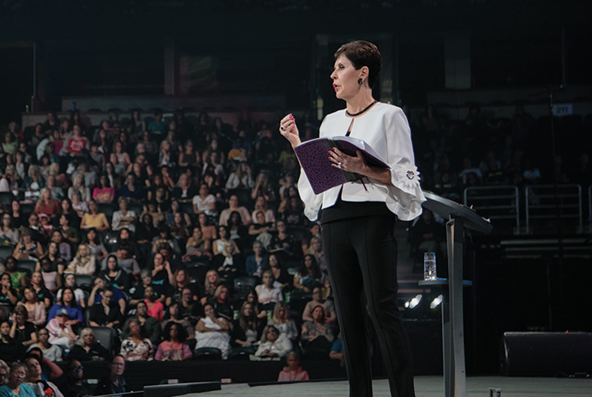 Joyce Meyer on stage