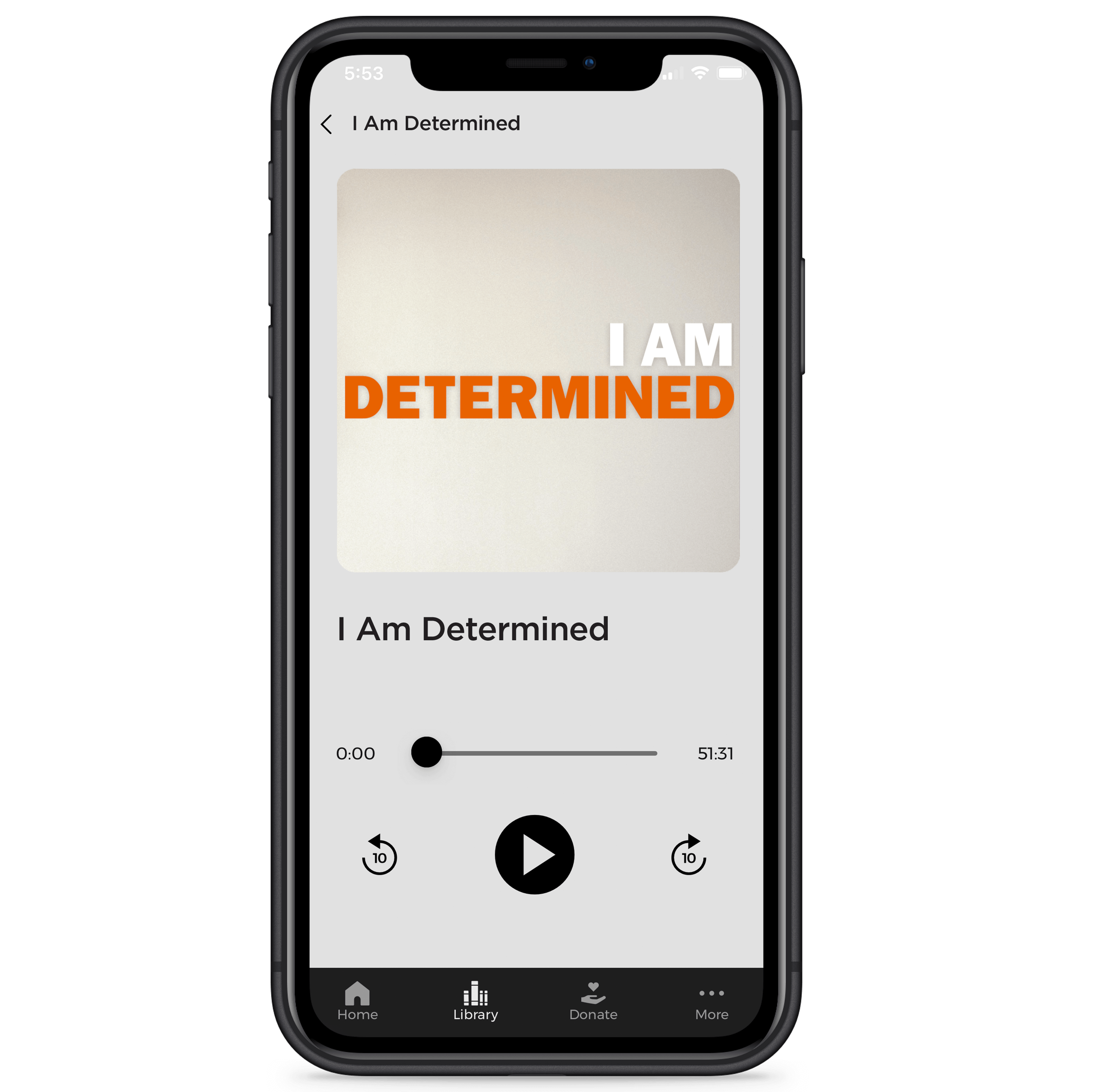 I Am Determined - Digital Audio Teaching