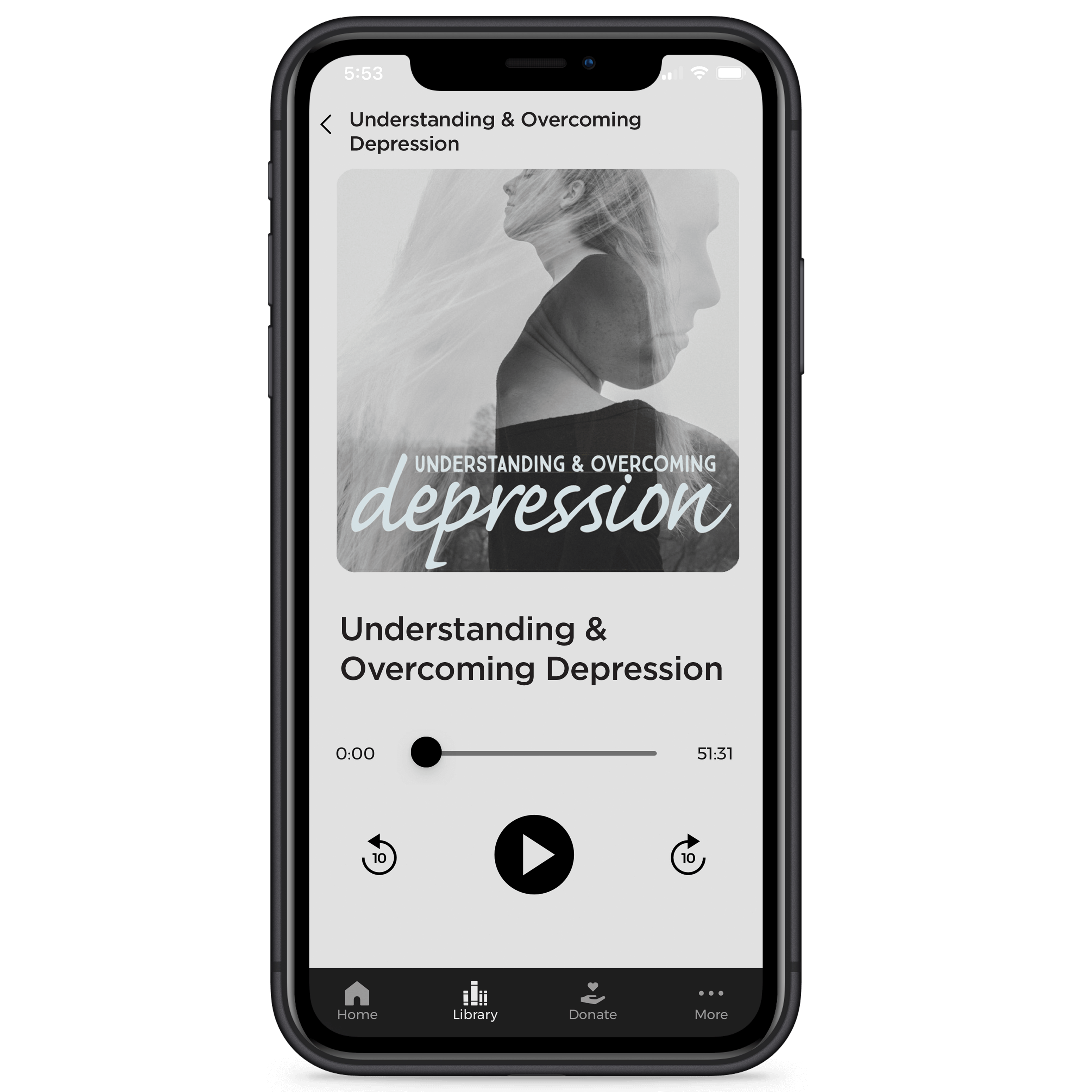 Understanding and Overcoming Depression – Digital Audio Teaching