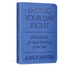 Ending Your Day Right Devotional - Blue