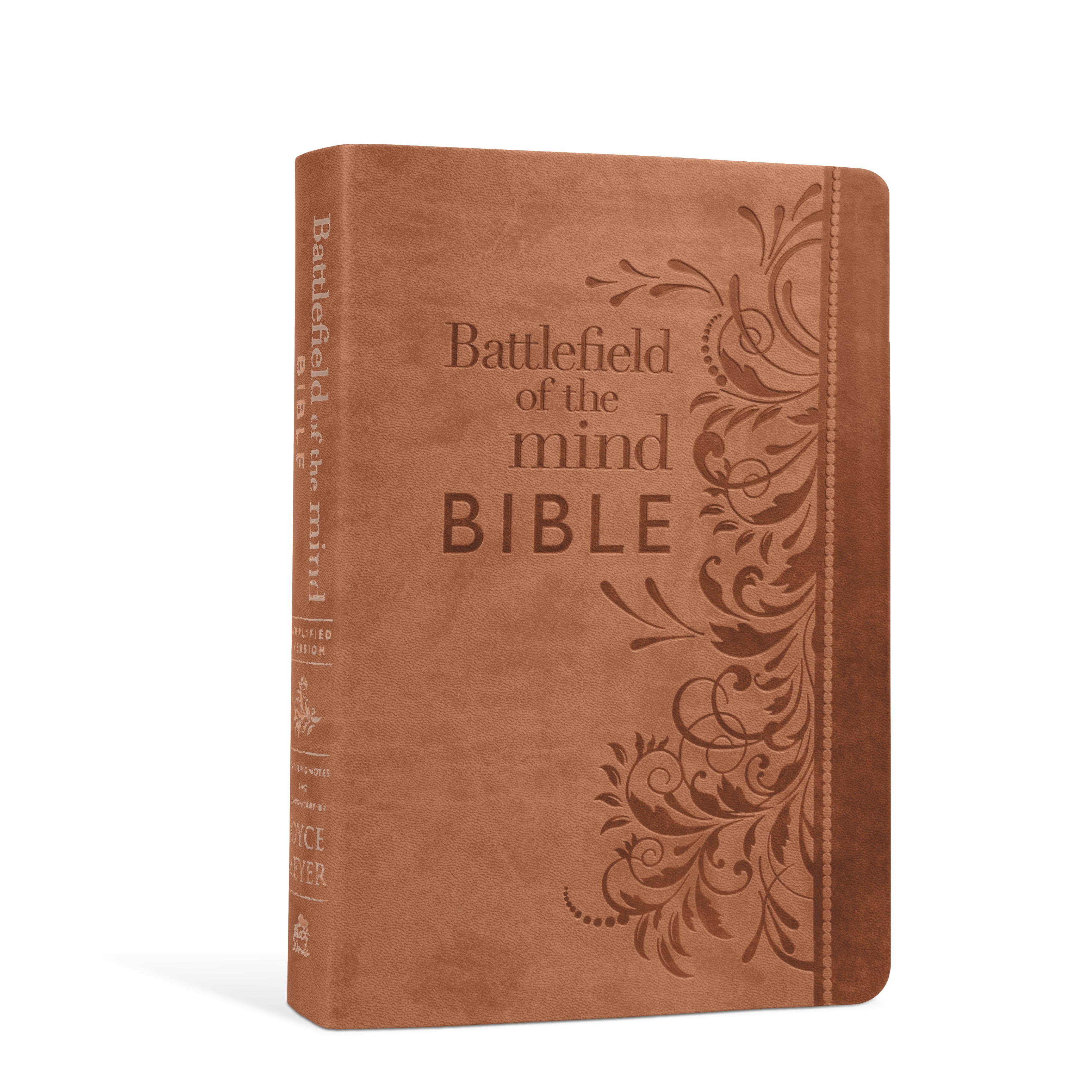 Battlefield of the Mind Bible (AMP) - Brown