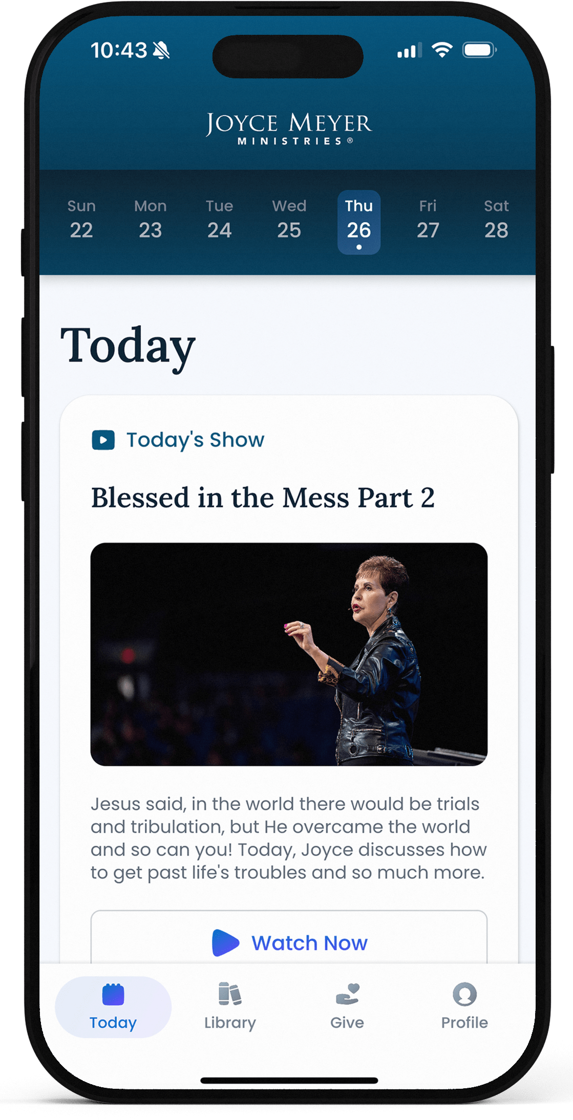 Joyce Meyer app